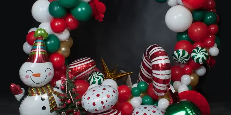 prescott-az-christmas-balloon-arch